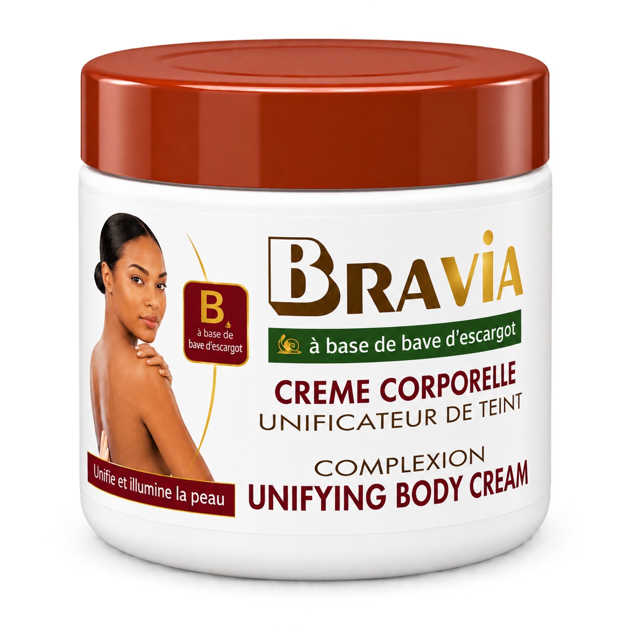 Bravia Body Cream jar